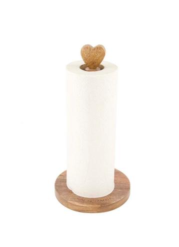 Zusss houten keukenrolhouder hartje beschikbaar voor biedingen