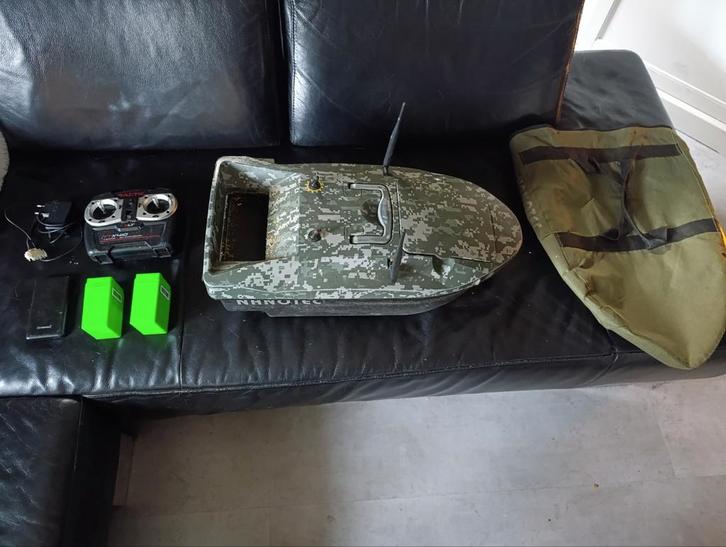 Nanotec Pro Voerboot met Deeper Pro Plus & WiFi versterker, Watersport en Boten, Hengelsport | Karpervissen, Ophalen of Verzenden