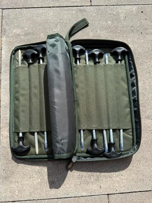 Ultimate heavy bivvy peg set 10 stuks, Watersport en Boten, Hengelsport | Karpervissen, Zo goed als nieuw, Overige typen, Ophalen of Verzenden