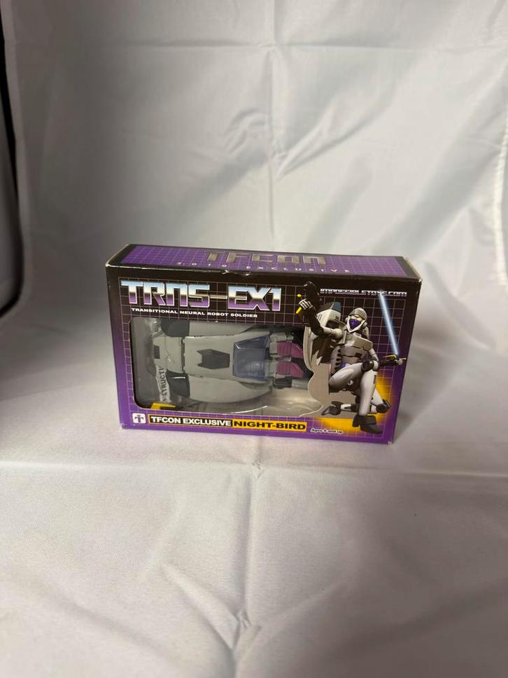 Transformers G1 Nightbird - Toronto Comic Con Exclusive, Verzamelen, Transformers, Nieuw, G1, Overige rassen, Ophalen of Verzenden
