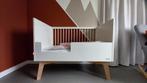 Kidsmill Sixties Babybed Wit/Mat/Naturel 60x120cm, Kinderen en Baby's, Babywiegjes en Ledikanten, Ophalen, Nieuw, Ledikant