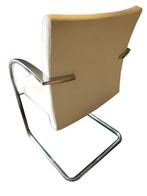 Super strakke Artifort Prof sledestoel design W.C.R. Mezger, Ophalen, Gebruikt, Stof, Eén