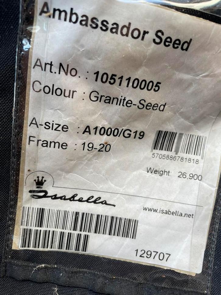 Voortent Isabella Ambassador Seed G19 (gebruikt), Caravans en Kamperen, Voortenten en Luifels, Gebruikt, Isabella, Ophalen