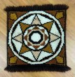 Smyrna retro kleed 40x40, Huis en Inrichting, Stoffering | Tapijten en Kleden, Gebruikt, Vierkant, Djt@dejuistetoon.eu, Ophalen of Verzenden