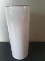 Witte Strehla GDR vaas/pot jaren 60, Ophalen of Verzenden, Huis en Inrichting