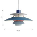 Hanglamp louis poulsen PH5, Huis en Inrichting, Lampen | Hanglampen, Ophalen, Gebruikt, Metaal, Minder dan 50 cm