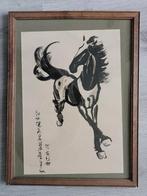 Xu Beihong (1895-1953) ?? - Galopperend Paard - Inkt /aquare, Antiek en Kunst, Ophalen of Verzenden