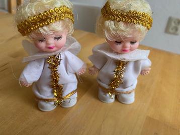 Vintage 1960 Kerst engeltjes rookvrij huis zgan!  beschikbaar voor biedingen