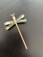 Vintage Libelle abalone schelp Mexico, Ophalen of Verzenden, Zo goed als nieuw