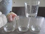 4 Nespresso Andree Putman Espresso Glazen, Huis en Inrichting, Glas of Glazen, Ophalen of Verzenden, Overige stijlen, Glas