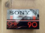 Sony CHF 90 cassettebandje 3 stuks, Ophalen of Verzenden, Nieuw in verpakking, Overige genres, Onbespeeld