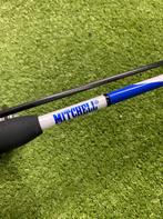 Nieuwe Mitchell zeebaarshengel + Abu molen, 2.40m 10-35 gr, Watersport en Boten, Hengelsport | Zeevissen, Ophalen of Verzenden