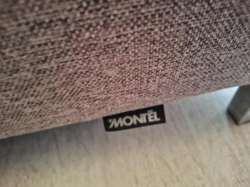 Bankstel Montel, Huis en Inrichting, Banken | Bankstellen, Gebruikt, Rechte bank, Tweepersoons, Metaal, Stof, Ophalen