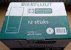 NIEUW BIER glazen fluitjes 12 stuks, Witgoed en Apparatuur, Ophalen of Verzenden, Nieuw