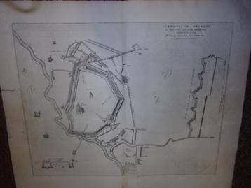 STEENWIJK.Stenovicum Obsessa Beleg van Steenwijk.Plattegrond beschikbaar voor biedingen