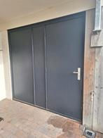 Universele houten garagedeur, Doe-het-zelf en Verbouw, Ophalen, Gebruikt, Garagedeur, Hout