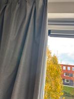 Grijze Verduisterende Gordijnen - 260 cm, Ophalen of Verzenden, Zo goed als nieuw, Grijs, 200 cm of meer