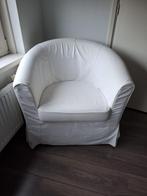 fauteuil - Stoel - Wit, Huis en Inrichting, Fauteuils, Ophalen, Minder dan 75 cm, Zo goed als nieuw, 50 tot 75 cm