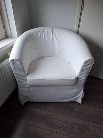 fauteuil - Stoel - Wit beschikbaar voor biedingen