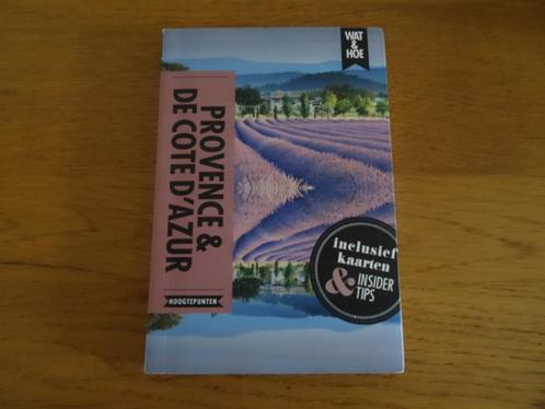 wat en hoe reisgids Provence en Cote d'Azur / Nice, Monaco, Boeken, Reisgidsen, Nieuw, Reisgids of -boek, Europa, Overige merken
