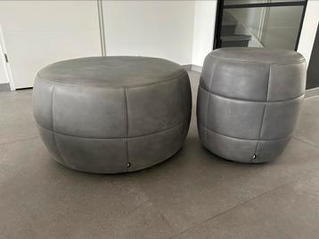 Design on stock barrell set loxton leder grijs beschikbaar voor biedingen