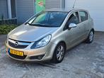 Opel Corsa 1.4 Benzine vol automaat 2007, 4 cilinders, Beige, Bedrijf, Metallic lak