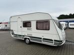 Chateau Calista CT 430 TZD bouwjaar 2002 met luifel, Caravans en Kamperen, Overige typen, Chateau, Schokbreker, Bedrijf