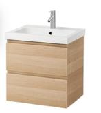 IKEA Godmorgon badkamermeubel, Ophalen, (Half)hoge kast, Gebruikt, 50 tot 100 cm