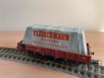 Fleischmann schoonmaakwagon, Hobby en Vrije tijd, Modeltreinen | H0, Gebruikt, Gelijkstroom, Fleischmann, Rails