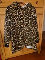 WARM OVERSIZED TEDDY TRUI PANTERPRINT MAAT XXL, Kleding | Dames, Grote Maten, Ophalen of Verzenden, Zo goed als nieuw, Bruin, Trui of Vest