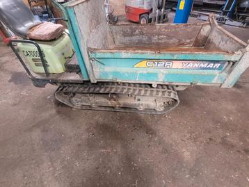 yanmar c12R. rupsdumper  beschikbaar voor biedingen