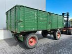 Platte wagen schotten bakkenwagen, Ophalen, Glastuinbouw, Transport