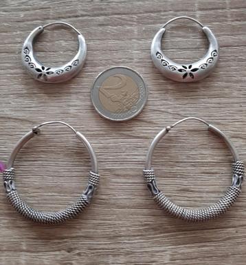 Oorbellen zilver van Ibiza beschikbaar voor biedingen