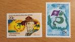Cocoseilanden 1988 (mi 86-87) (postfris) scouting, Postzegels en Munten, Postzegels | Thematische zegels, Overige thema's, Verzenden