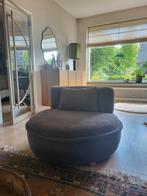 Ronde fauteuil van Loods 5 - bouclé, Ophalen, Zo goed als nieuw, Stof, 50 tot 75 cm