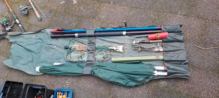 Uitgebreide visuitrusting, Watersport en Boten, Hengelsport | Algemeen, Zo goed als nieuw, Ophalen