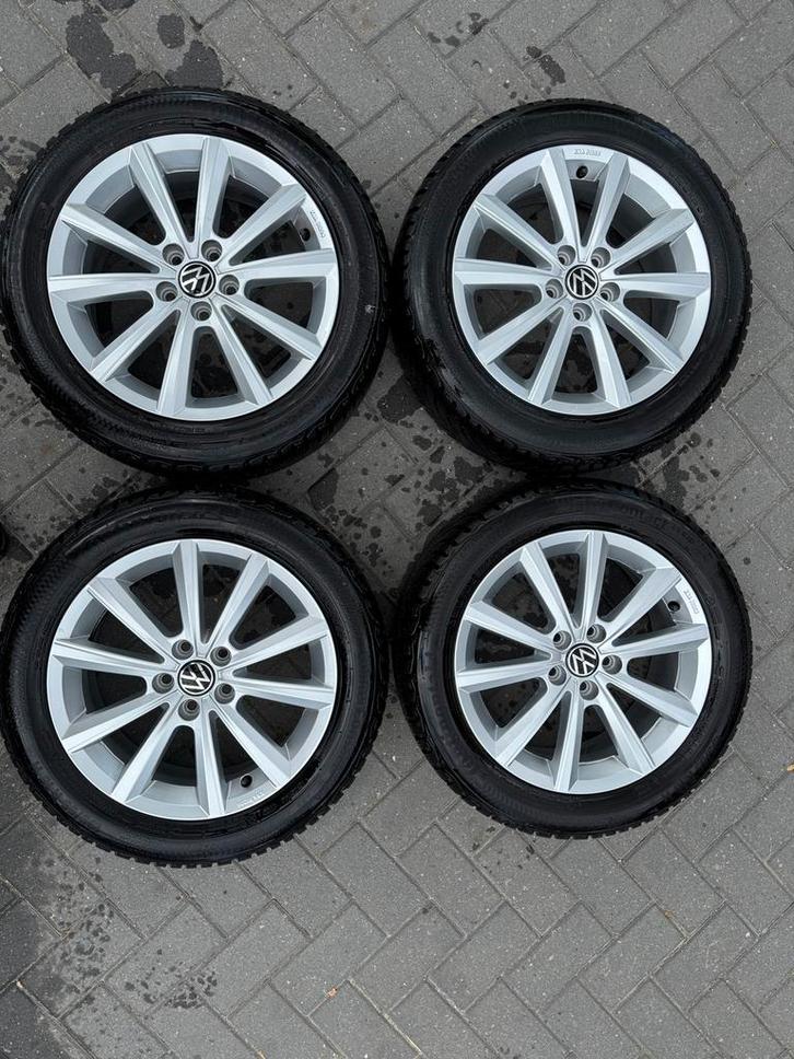 Volkswagen Merano 195/55/16 winterbanden zgan, Auto-onderdelen, Banden en Velgen, Banden en Velgen, Winterbanden, 16 inch, 195 mm