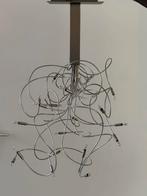 Plafondlamp, halogeen, design, moderne kroonluchter, Huis en Inrichting, Lampen | Plafondlampen, Ophalen, Gebruikt, Modern