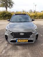 Hyundai Tucson 1.6 N-line T-gdi 177pk  2019 Grijs Automaat, Auto's, Hyundai, Te koop, Alcantara, Zilver of Grijs, Geïmporteerd