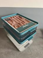 Mepal vlees bewaardozen evt. met gratis Kaasdoos, Ophalen, Gebruikt