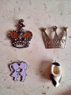 Mooie hangers tbv ketting: kroontje, klompje, jongen-meisje, Ophalen of Verzenden, Zo goed als nieuw, Overige materialen, Overige voorstellingen