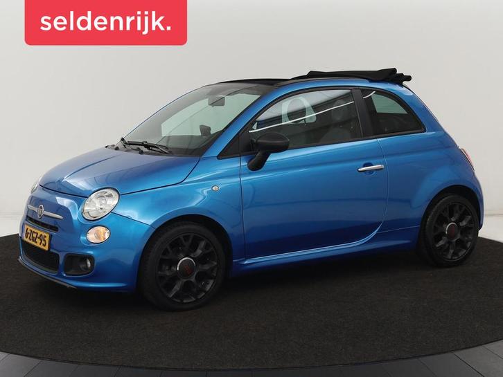 Fiat 500 C 0.9 TwinAir Turbo 500S | Camera | Vouwdak | Clima, Auto's, Fiat, Bedrijf, Te koop, 500C, ABS, Achteruitrijcamera, Airbags