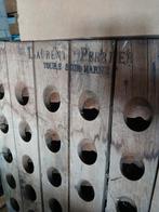 Champagnerek wijnrek Laurent Perrier antiek origineel, Huis en Inrichting, Woonaccessoires | Wijnrekken, Ophalen, Zo goed als nieuw