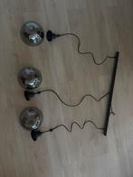 Hanglamp met smoke glas, Ophalen, Zo goed als nieuw, Glas
