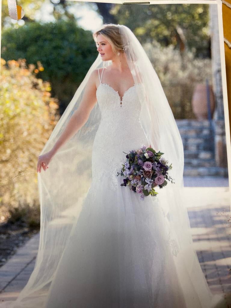 Lage rug trouwjurk Maat 34,36,38 Direct leverbaar!, Kleding | Dames, Trouwkleding en Trouwaccessoires, Ophalen, Zo goed als nieuw