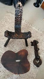 Spaanse setje: Kapstok, Stoel, Tafeltje, Ophalen, Gebruikt