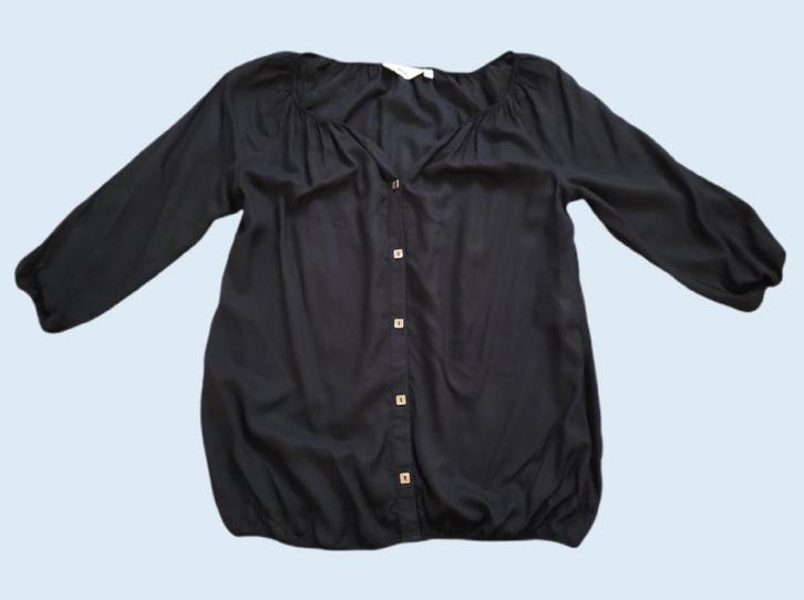 MISS ETAM mooie zwarte top maat 36 ~ JB0101, Kleding | Dames, Tops, Zo goed als nieuw, Maat 36 (S), Zwart, Korte mouw, Ophalen of Verzenden