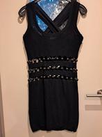 Sonia Rykiel, jurk met houten kralen, M/L, Kleding | Dames, Maat 38/40 (M), Zwart, Ophalen of Verzenden, Zo goed als nieuw