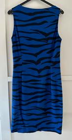 Jurk Claudia Strater blauw zwart maat 40, Maat 38/40 (M), Blauw, Ophalen of Verzenden, Zo goed als nieuw