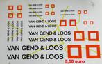 Diverse van Gend & Loos stickers 1 : 50, Ophalen of Verzenden, Nieuw, Bus of Vrachtwagen